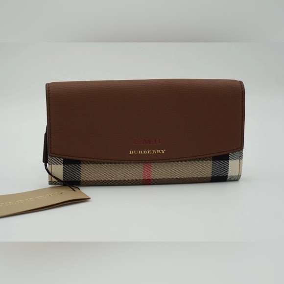 Burberry check wallet - Picture 1 of 3